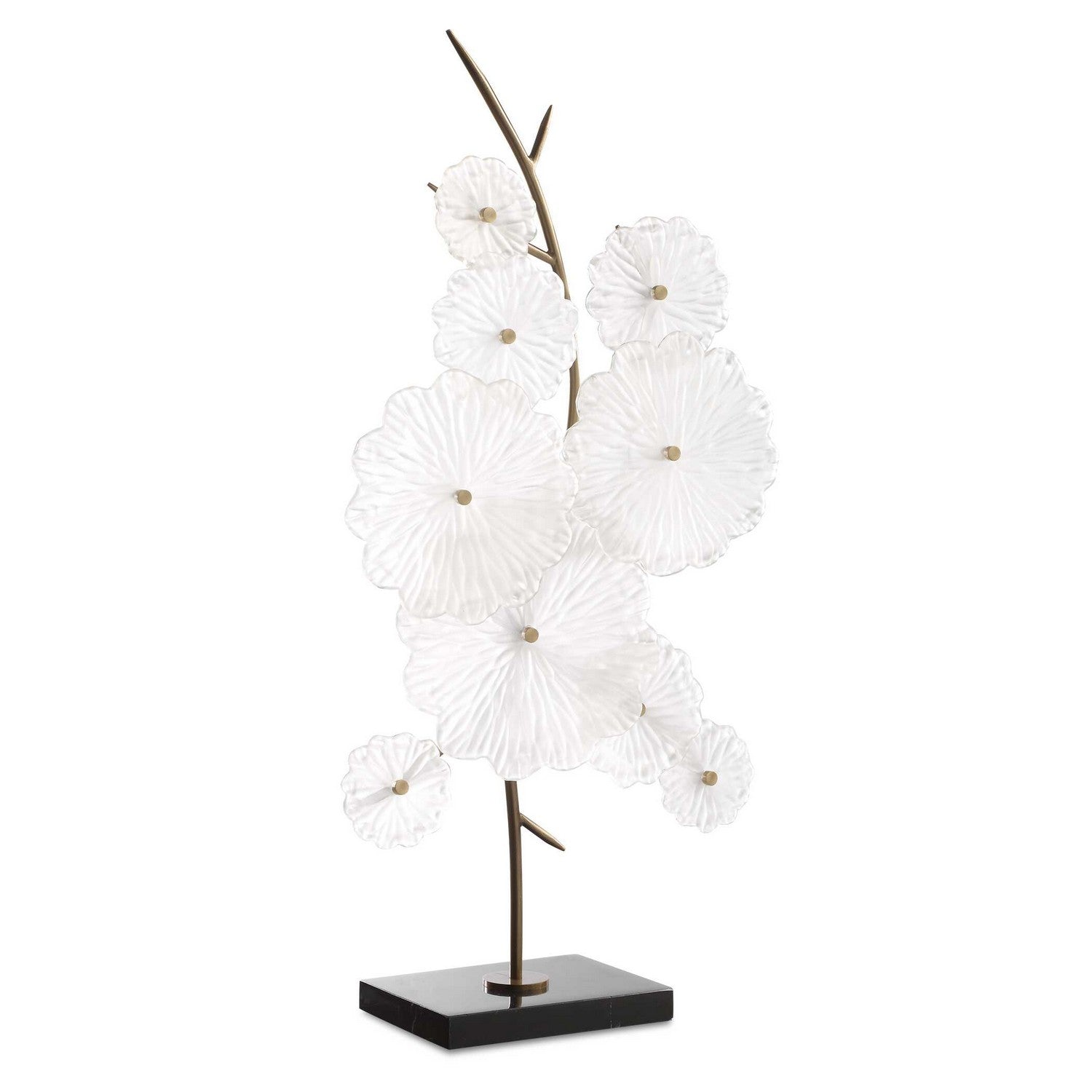Uttermost - 18280 - Sculpture - Glass - Black Marble
