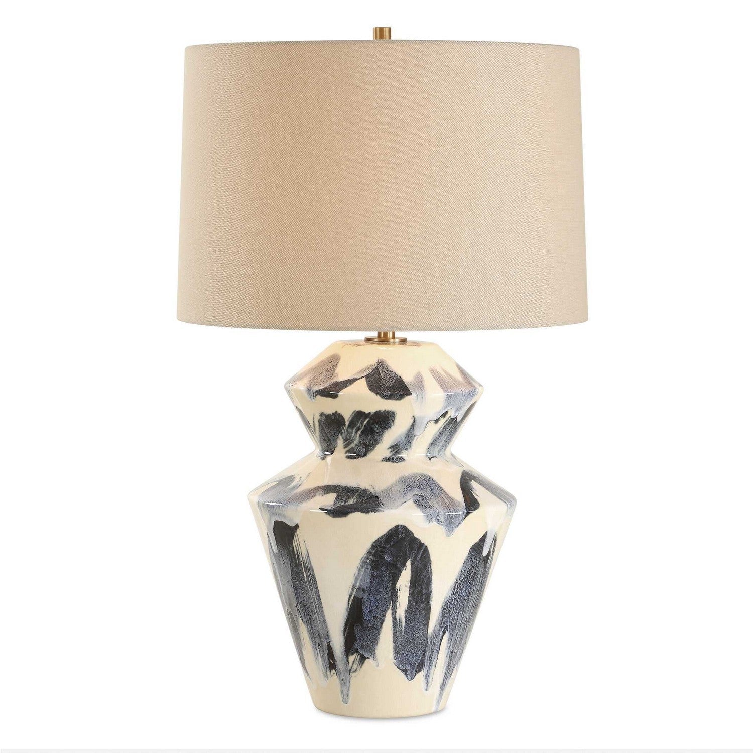Uttermost - 30548-1 - One Light Table Lamp - Oranda - Antique Brass Plated