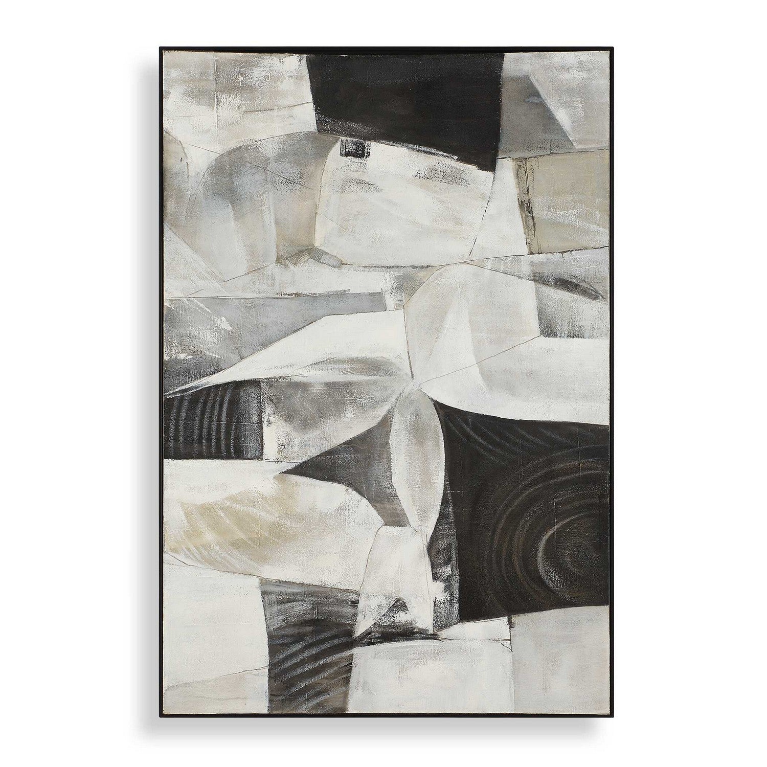 Uttermost - 32440 - Abstract Art - Folding - Black