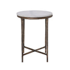 Renwil Canada - TA486 - Side Table - Pearson - Antique Brass