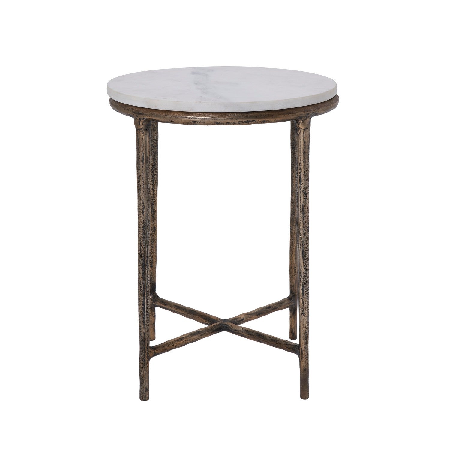 Renwil Canada - TA486 - Side Table - Pearson - Antique Brass