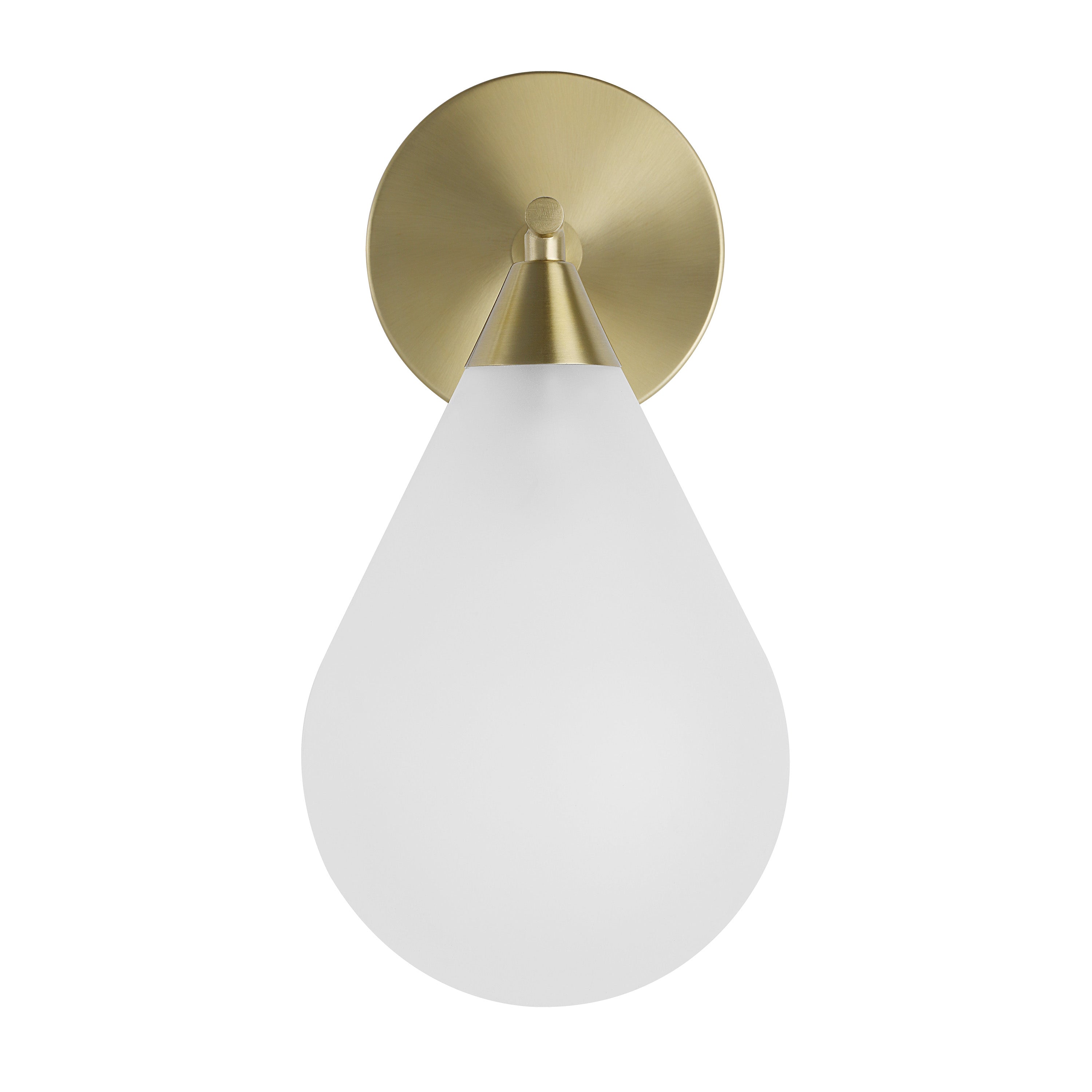Renwil Canada - WS152 - LED Wall Sconce - Luna - Burnished Brass