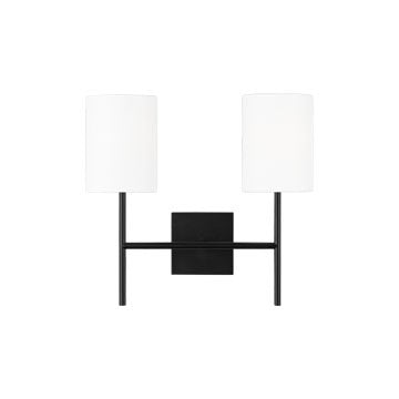 Visual Comfort Studio Canada - BW1012MBK - Two Light Wall Sconce - Key - Midnight Black