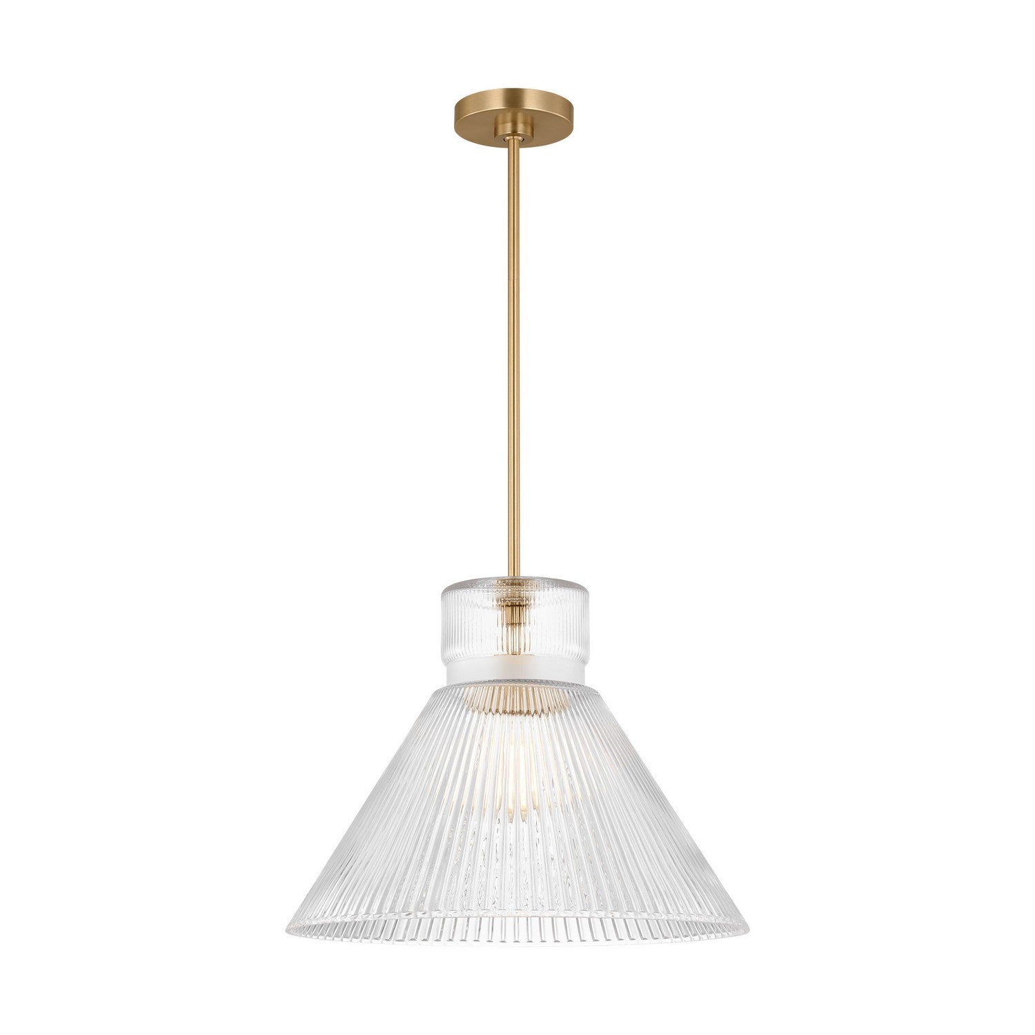 Visual Comfort Studio Canada - DJP1201SB - One Light Pendant - Liouet - Satin Brass