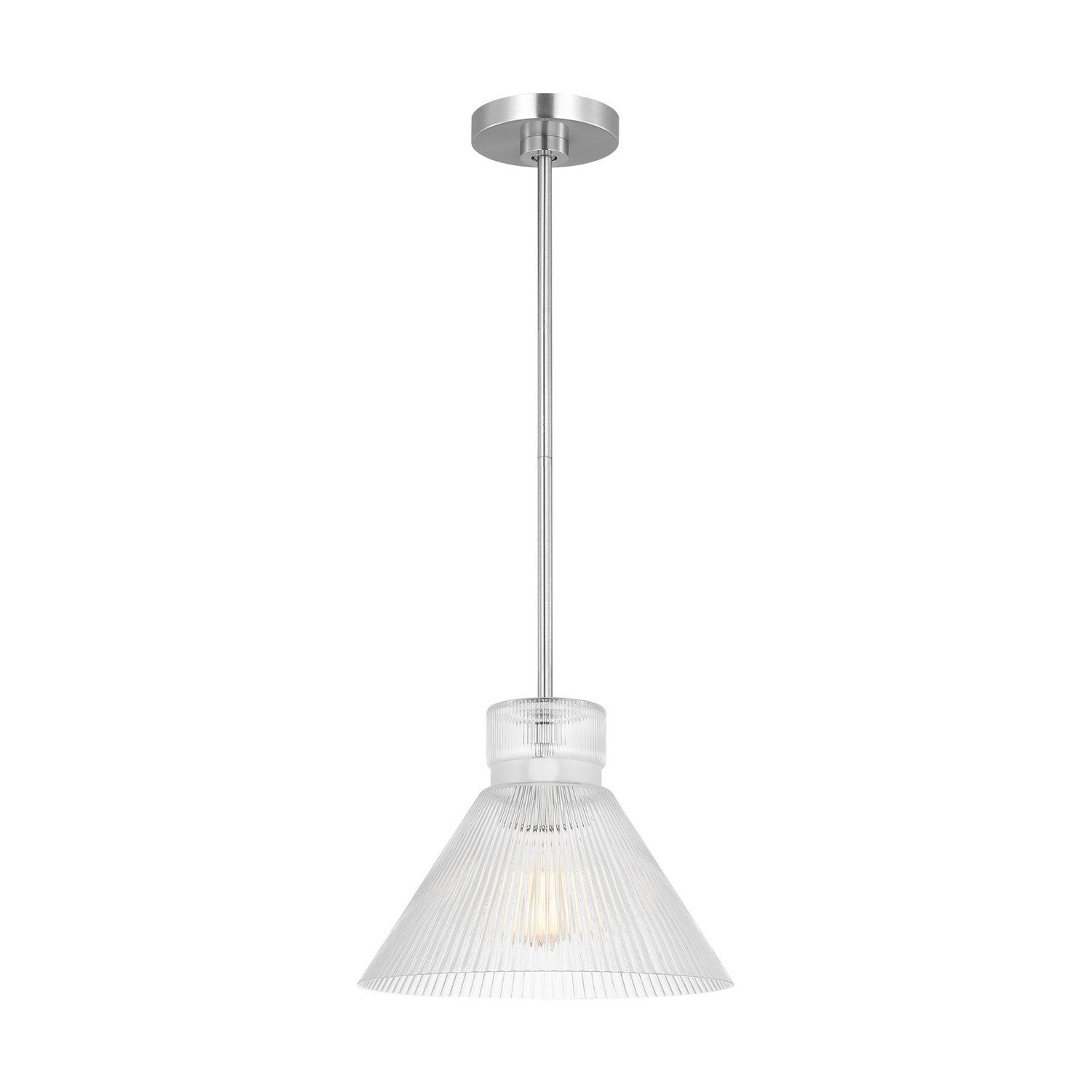 Visual Comfort Studio Canada - DJP1221BS - One Light Pendant - Liouet - Brushed Nickel