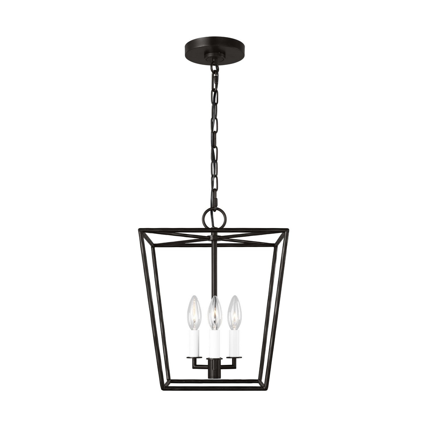 Visual Comfort Studio Canada - EC1353AI - Three Light Lantern - Viota - Aged Iron
