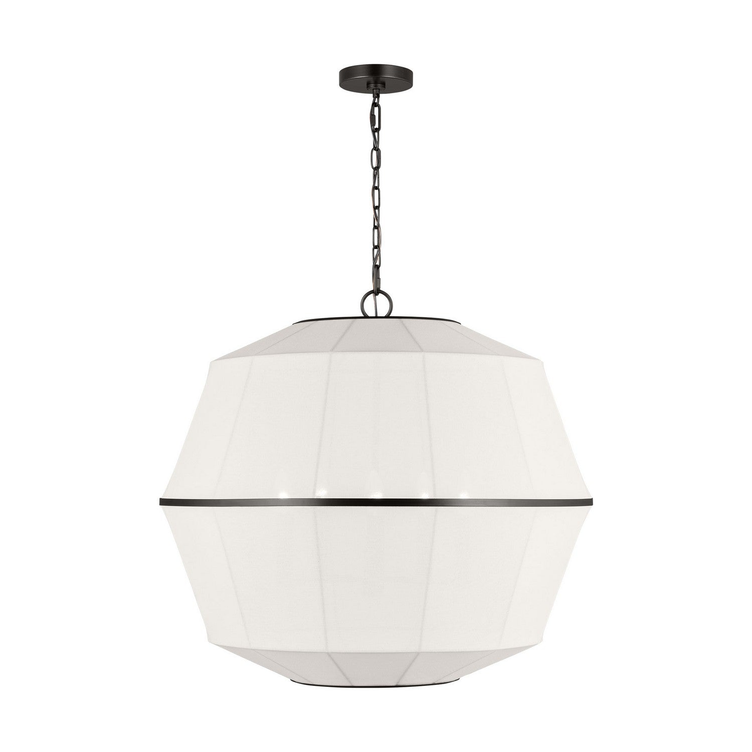 Visual Comfort Studio Canada - EP1475AI - Five Light Chandelier - Hikari - Aged Iron