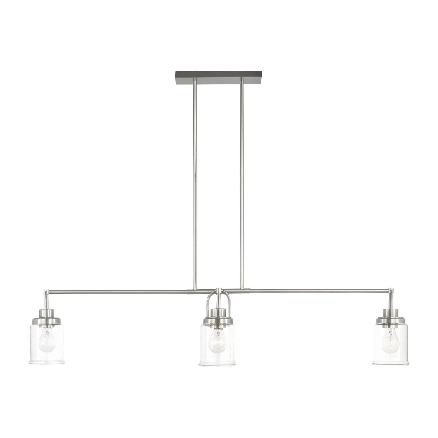 Visual Comfort Studio Canada - GLC1184BS - Four Light Chandelier - Anders - Brushed Nickel