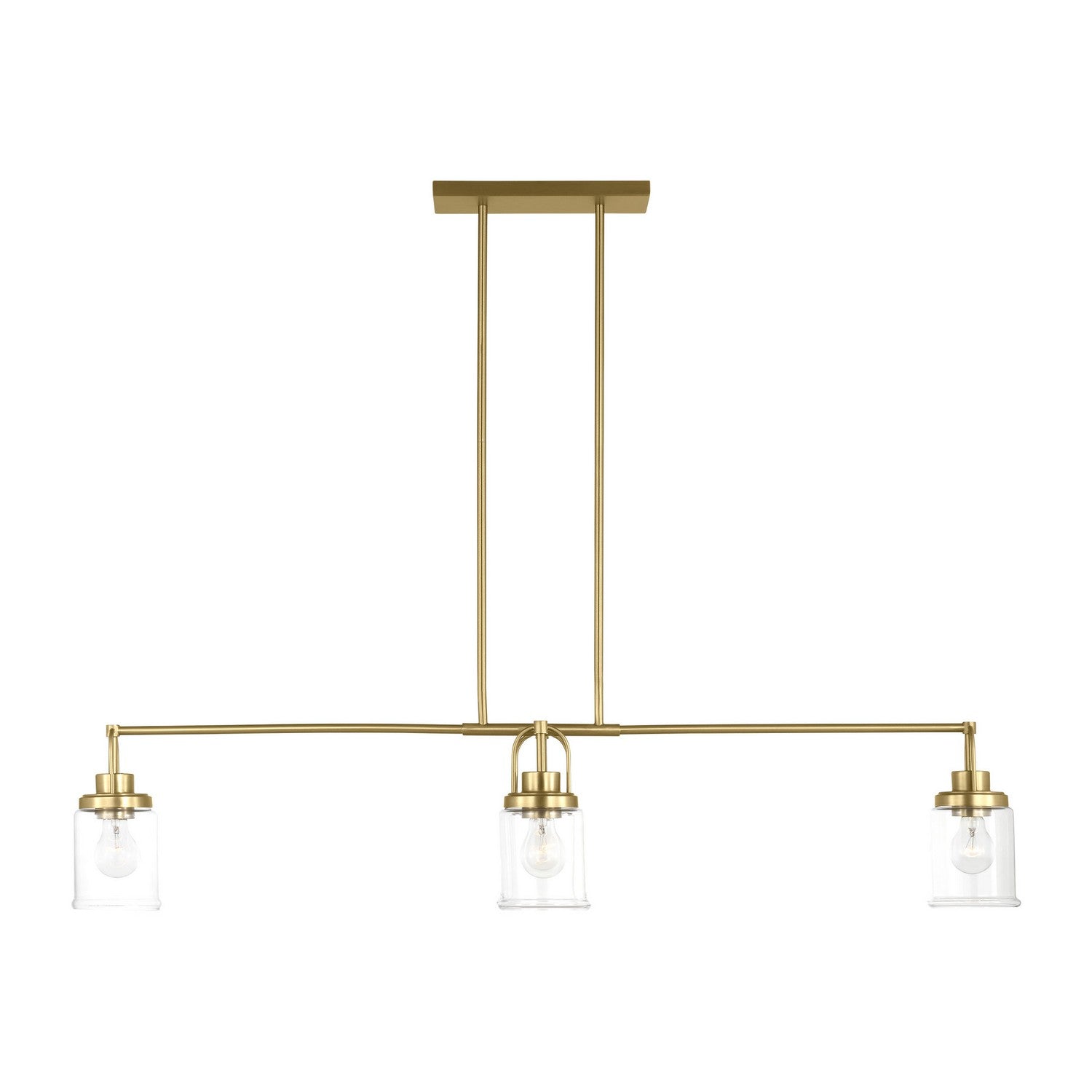 Visual Comfort Studio Canada - GLC1184SB - Four Light Chandelier - Anders - Satin Brass