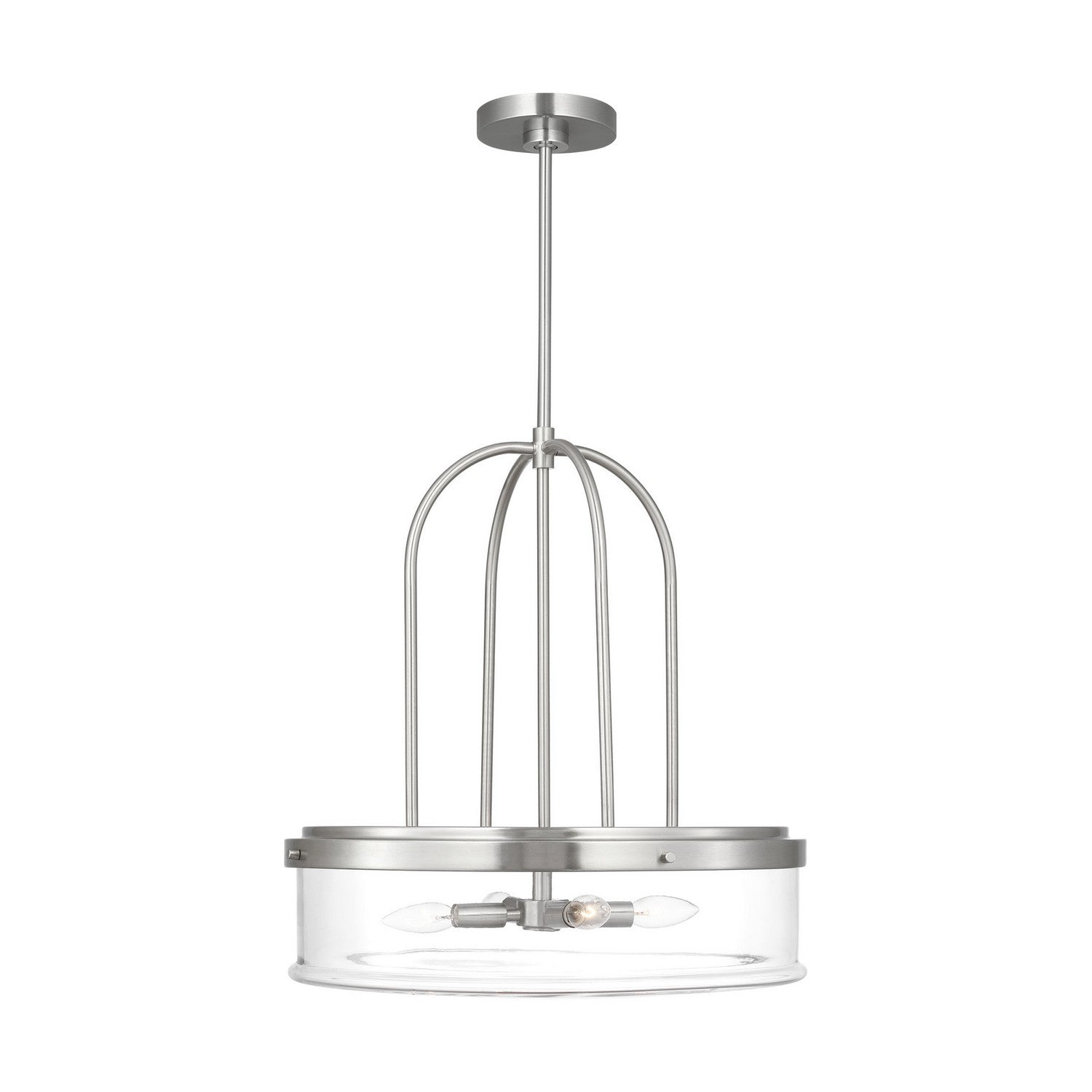 Visual Comfort Studio Canada - GLP1064BS - Four Light Pendant - Anders - Brushed Nickel