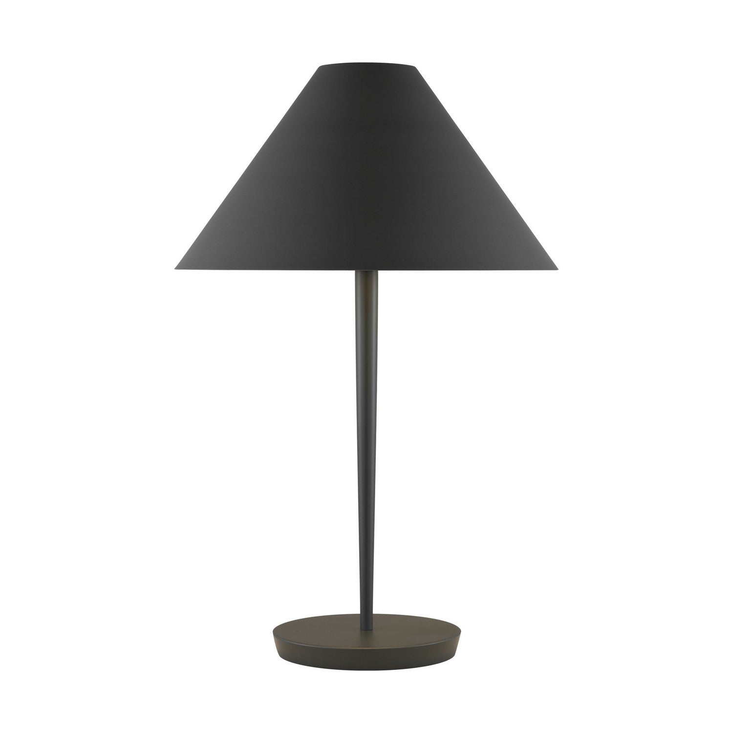 Visual Comfort Studio Canada - KT1461MCB - One Light Table Lamp - Contra - Matte Charcoal Black