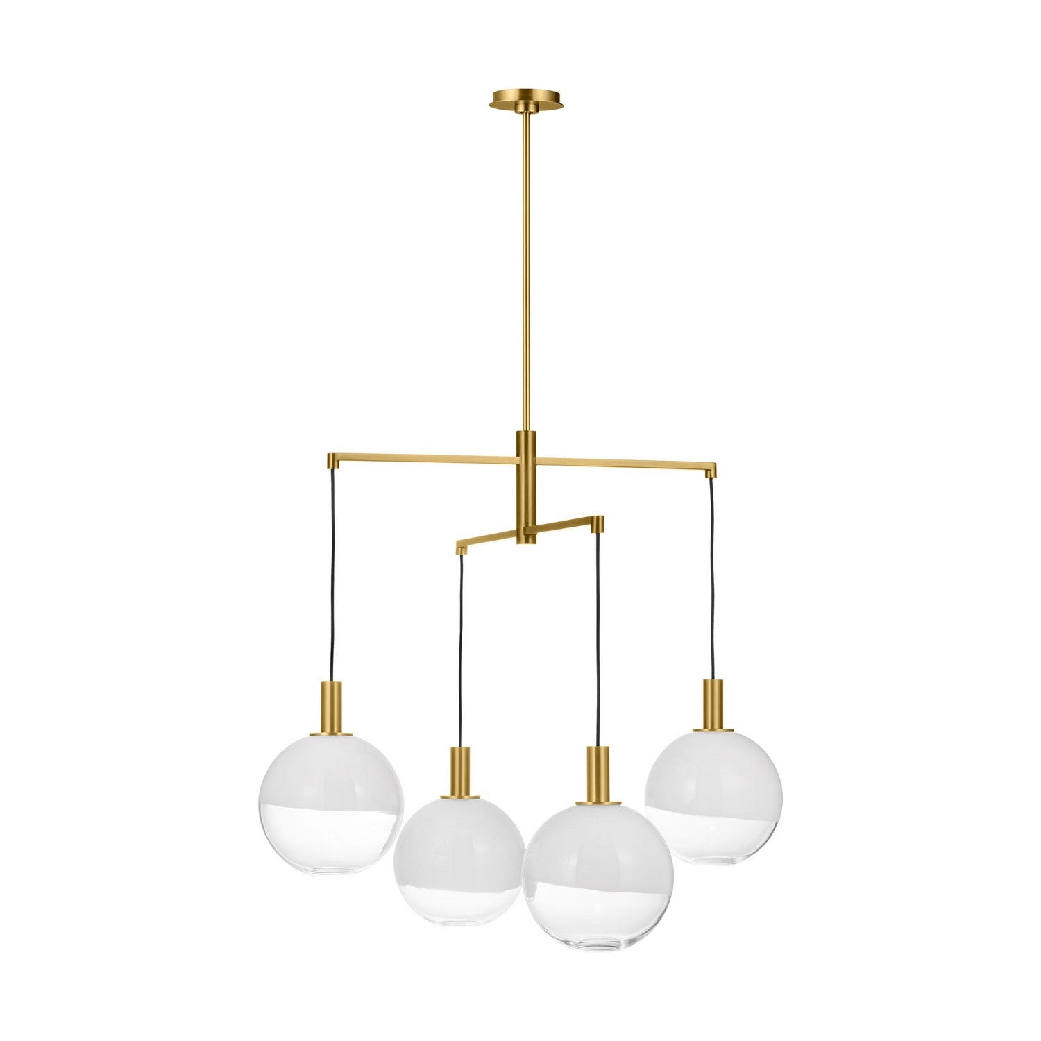 Visual Comfort Studio Canada - SLC1044BBS - Four Light Chandelier - Torian - Burnished Brass