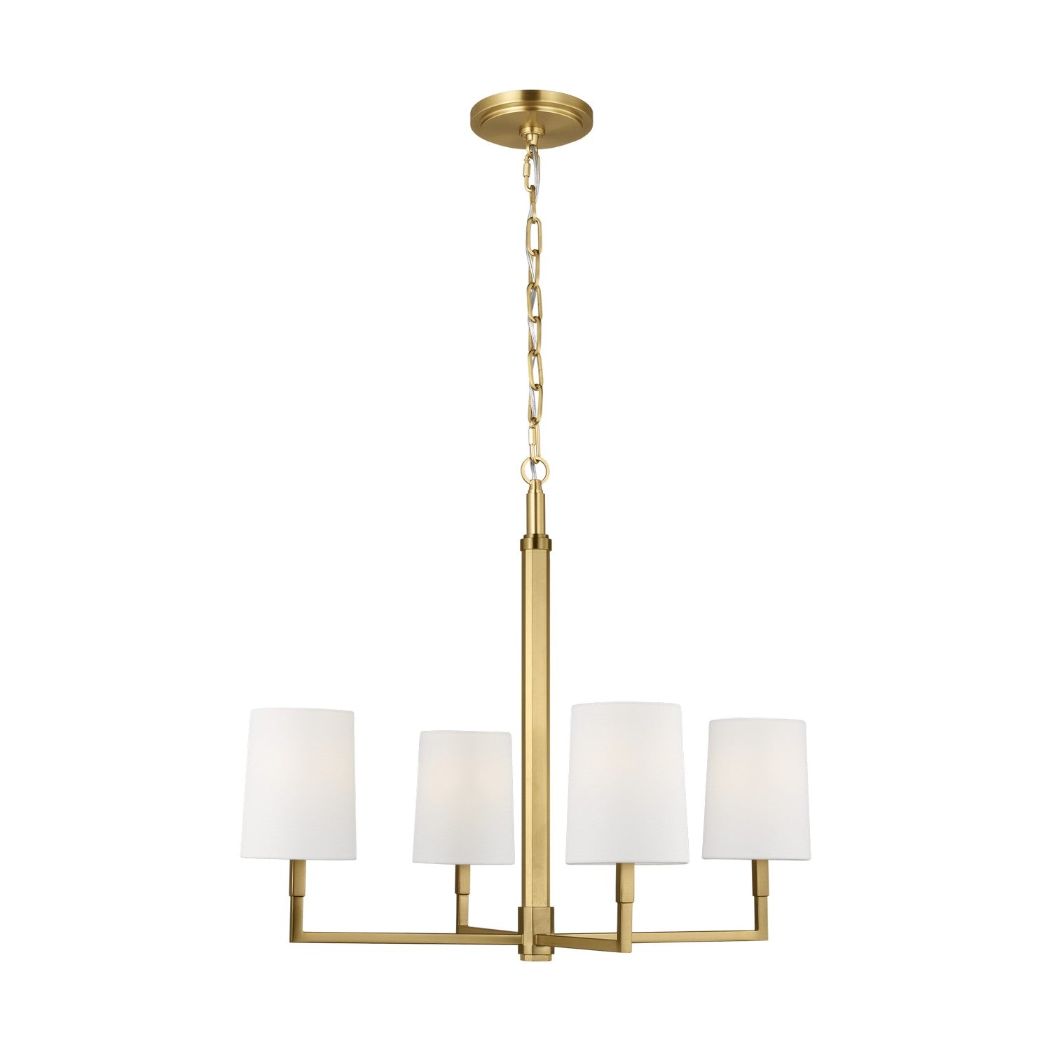Visual Comfort Studio Canada - TC1194BBS - Four Light Chandelier - Danica - Burnished Brass
