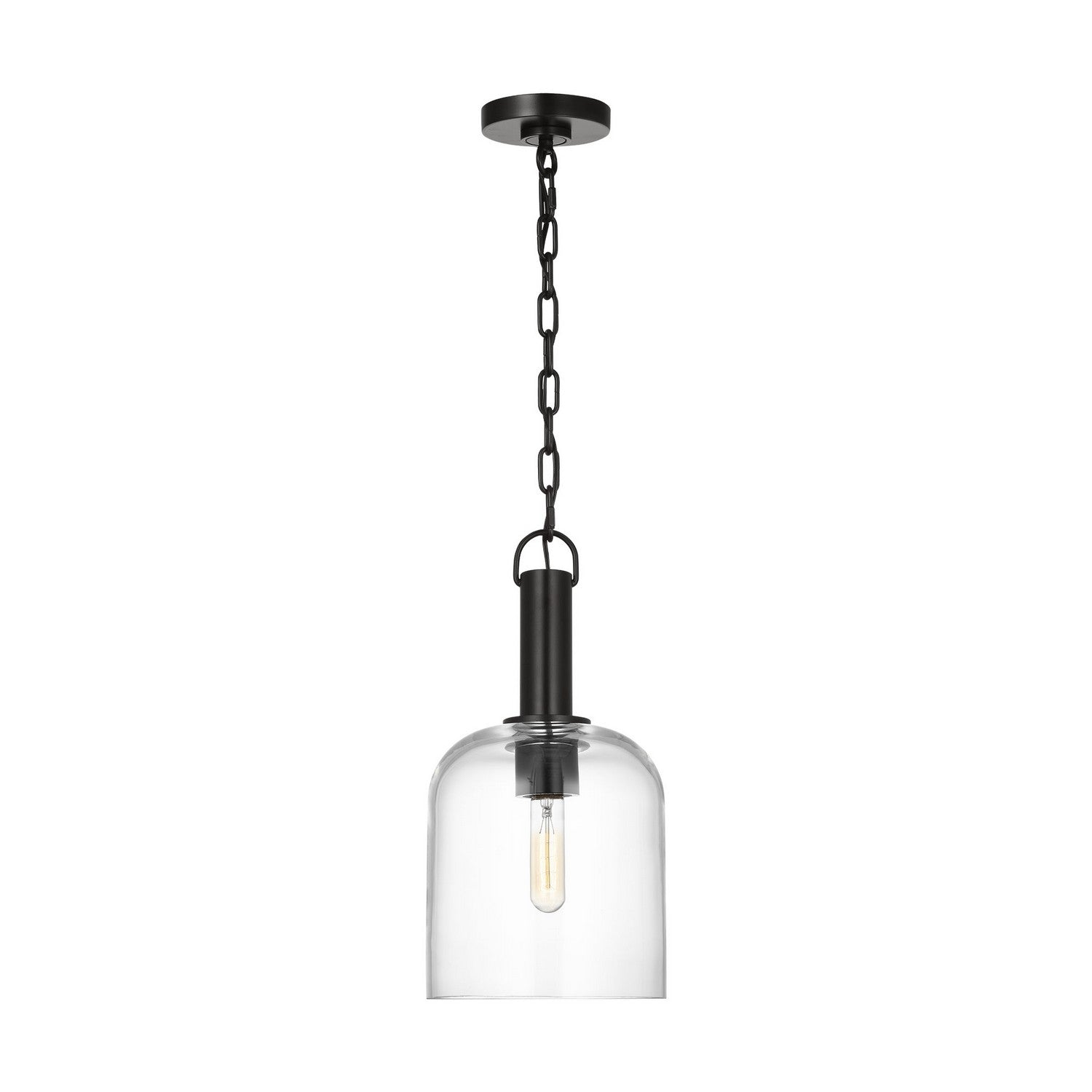 Visual Comfort Studio Canada - TFP1021AI - One Light Pendant - Hartley - Aged Iron