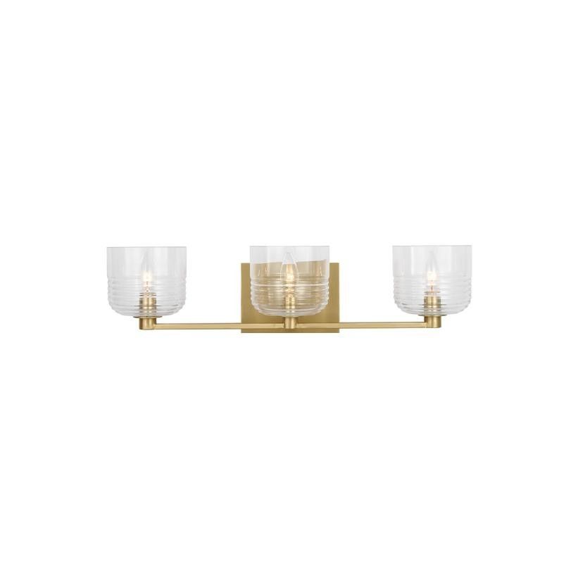 Visual Comfort Studio Canada - DJV1113SB - Three Light Vanity - Lochdale - Satin Brass
