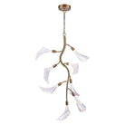 Arabela Lighting - 85192-8 - LED Chandelier - Calla - Natural Brass