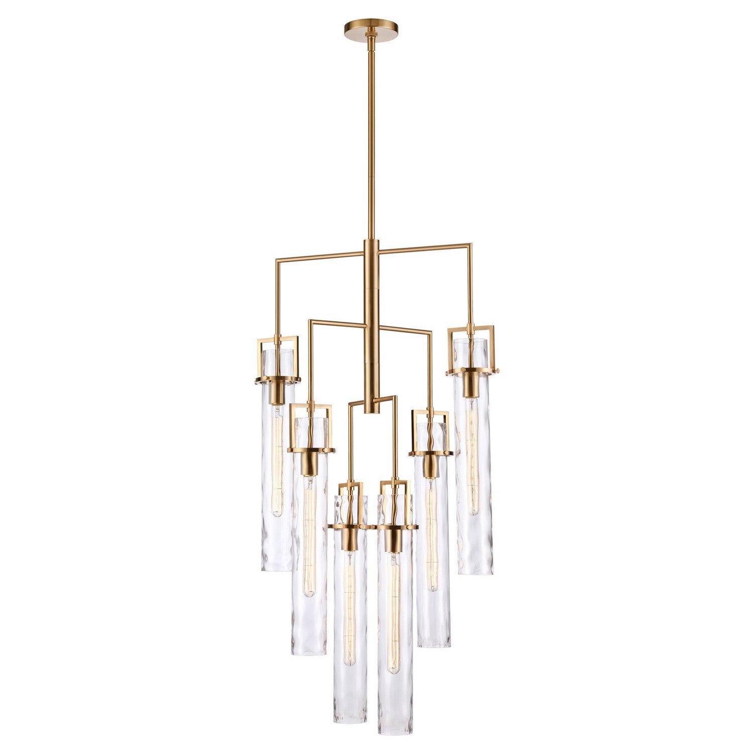 Arabela Lighting - 85242-6 - Six Light Chandelier - Jayden - Lacquered Gold