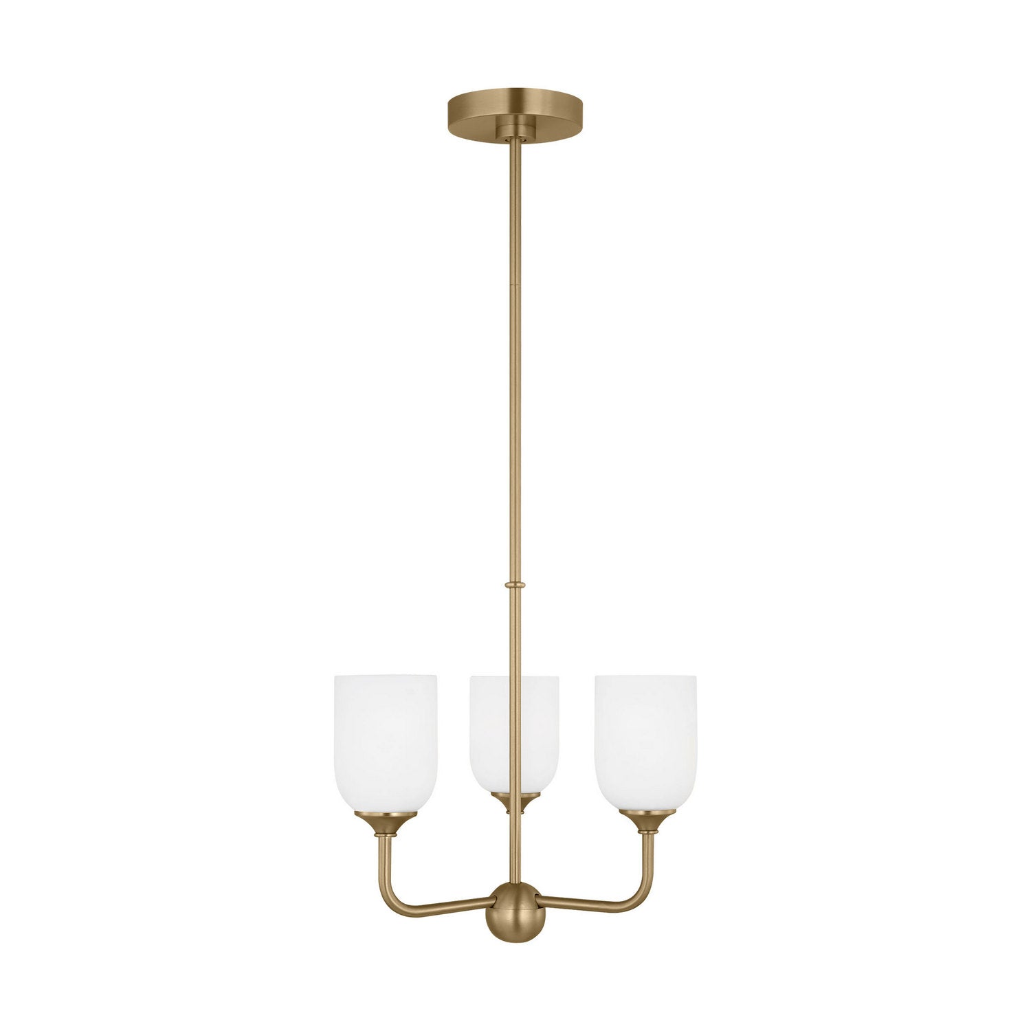 Generation Lighting Canada - GLC1073EN3/SB - Three Light Chandelier - Emile - Satin Bronze