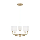 Generation Lighting Canada - GLC1085EN3/SB - Five Light Chandelier - Emile - Satin Bronze