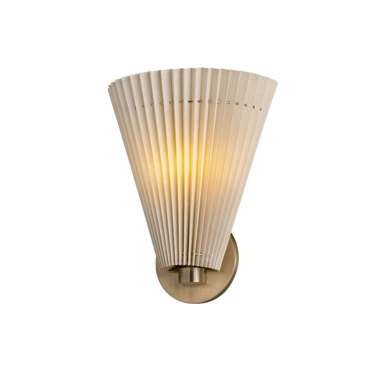 Troy Lighting Canada - B8012-PBR - One Light Wall Sconce - Dell - Patina Brass