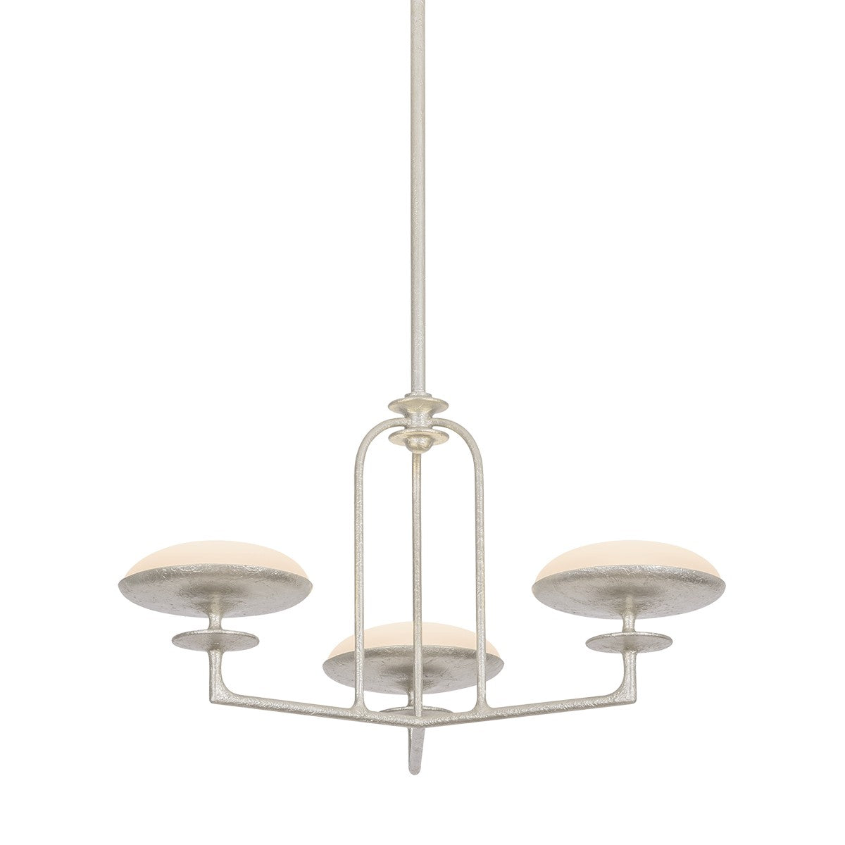 Troy Lighting Canada - F2127-WSL - LED Chandelier - Pacific - Warm Silver Leaf
