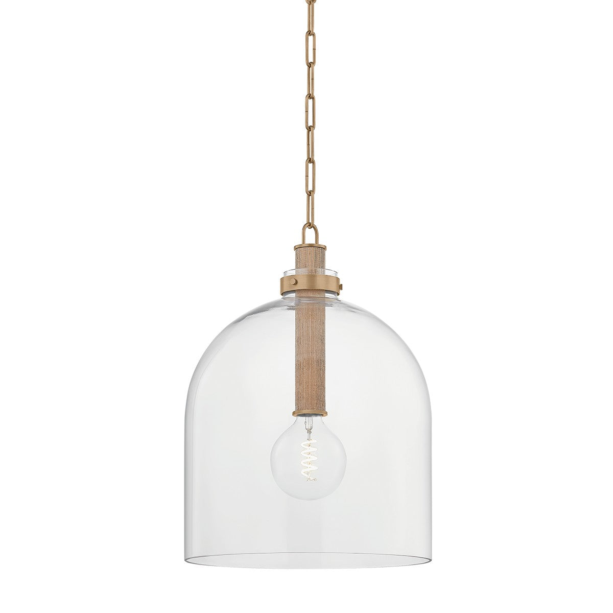 Troy Lighting Canada - F4916-PBR - One Light Pendant - Kori - Patina Brass