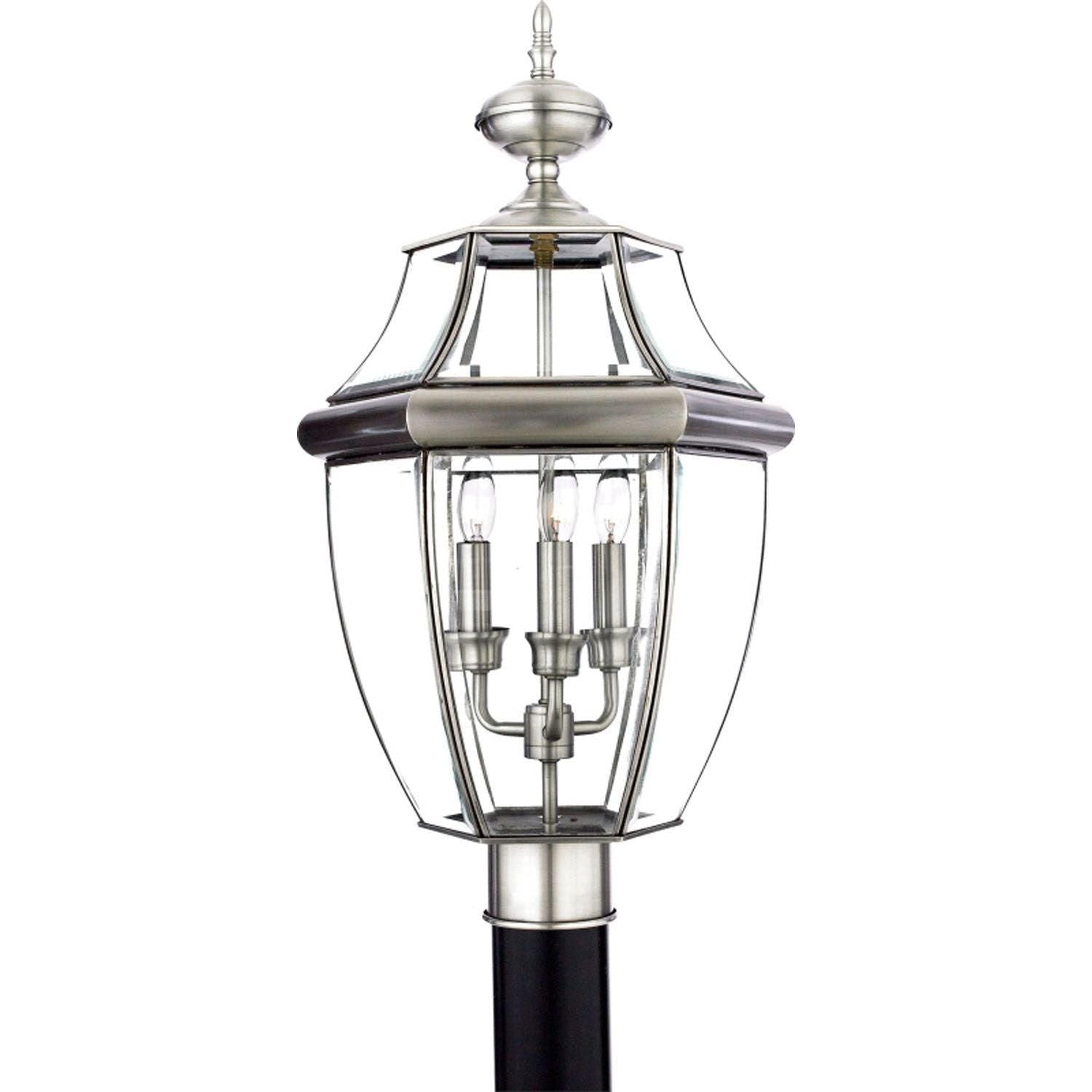 Quoizel - Newbury Outdoor Post Lantern - NY9043P - Canada Light Shop