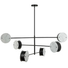 Dainolite Canada - PSC-486C-MB - Six Light Chandelier - Pascal - Faux Alabaster