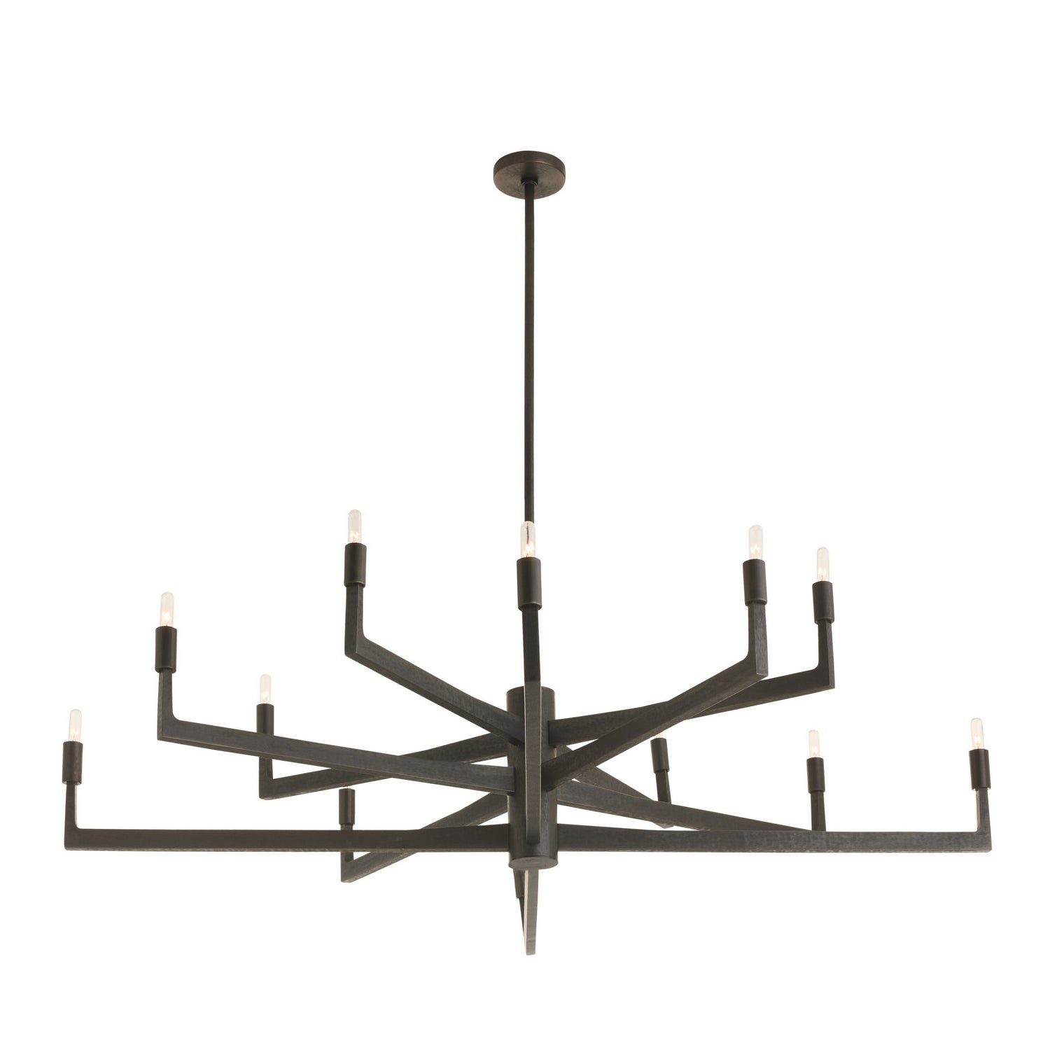 Arteriors - DLC44 - 12 Light Chandelier - Griff - English Bronze