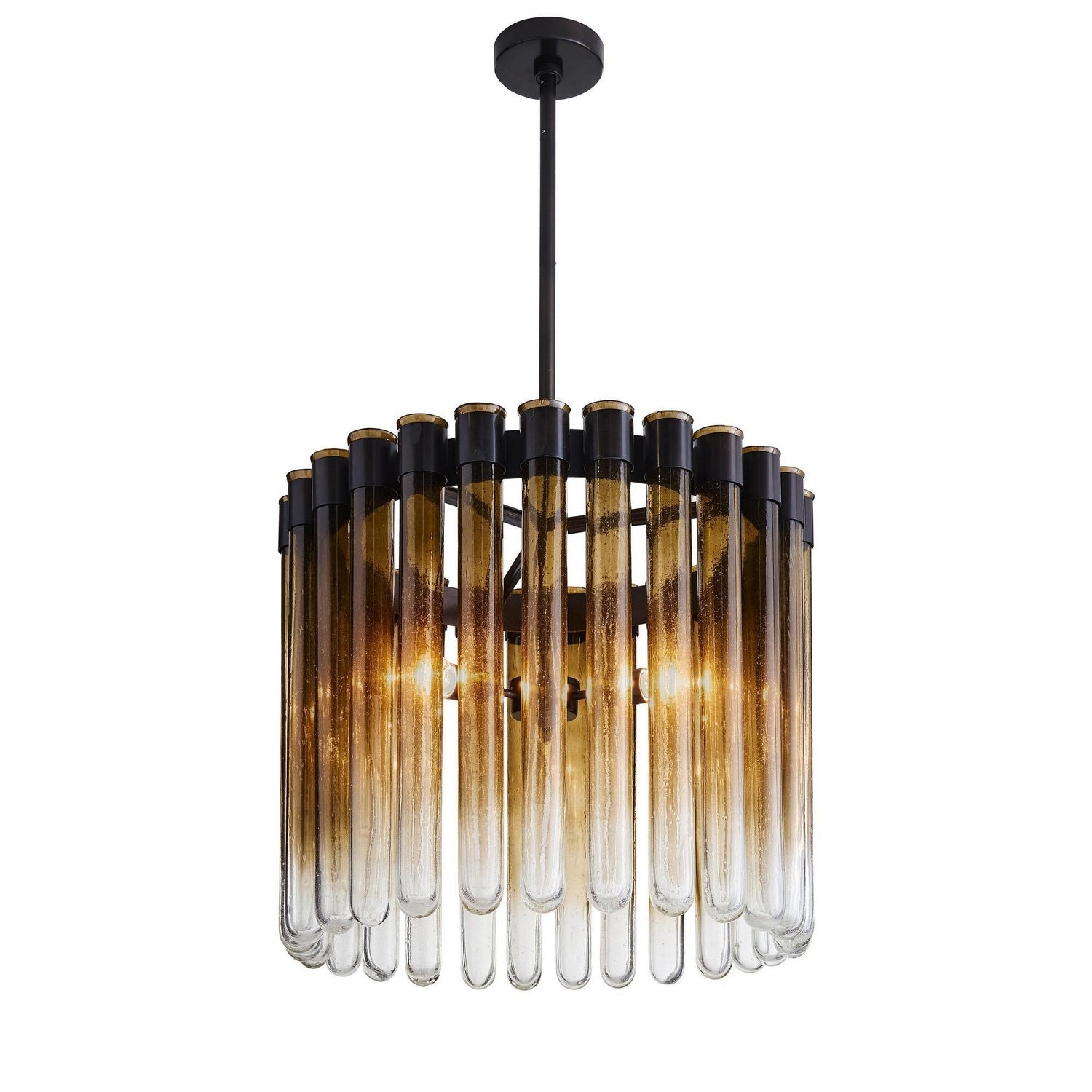 Arteriors - DSI12 - Three Light Chandelier - Maxton - Smokey Ombre