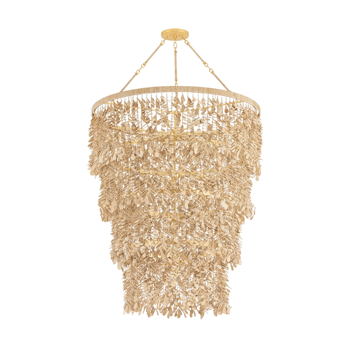 Corbett Lighting Canada - 552-42-VGL - 18 Light Chandelier - Naxos - Vintage Gold Leaf
