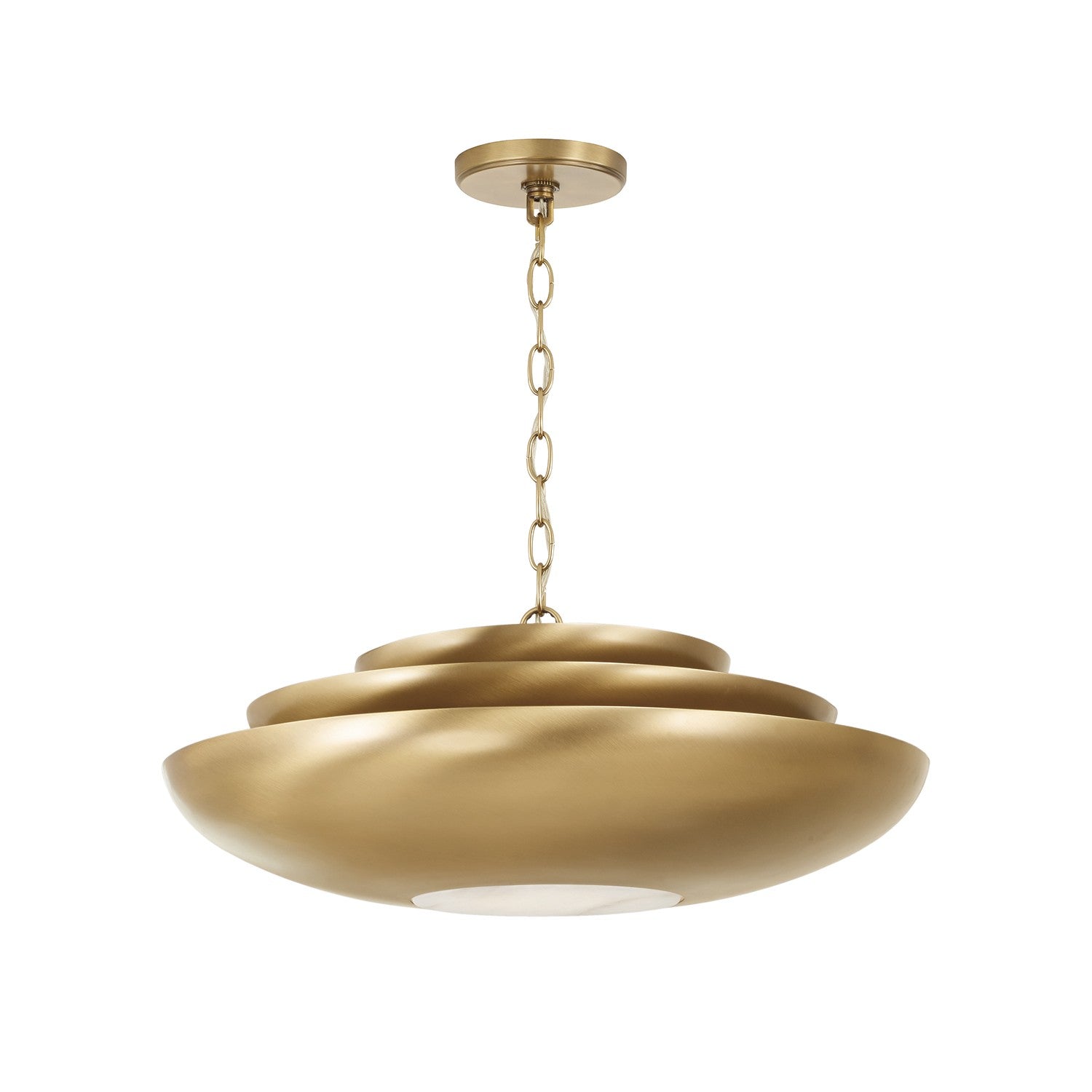 Capital Lighting - 357711AD - One Light Pendant - Gia - Aged Brass