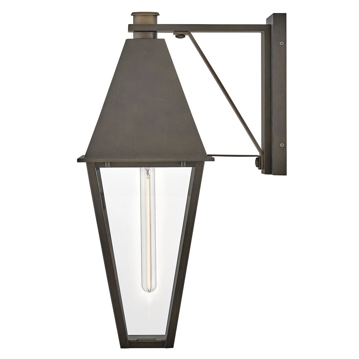 Hinkley Canada - 28869BLB - LED Wall Mount Lantern - Endsley - Blackened Brass