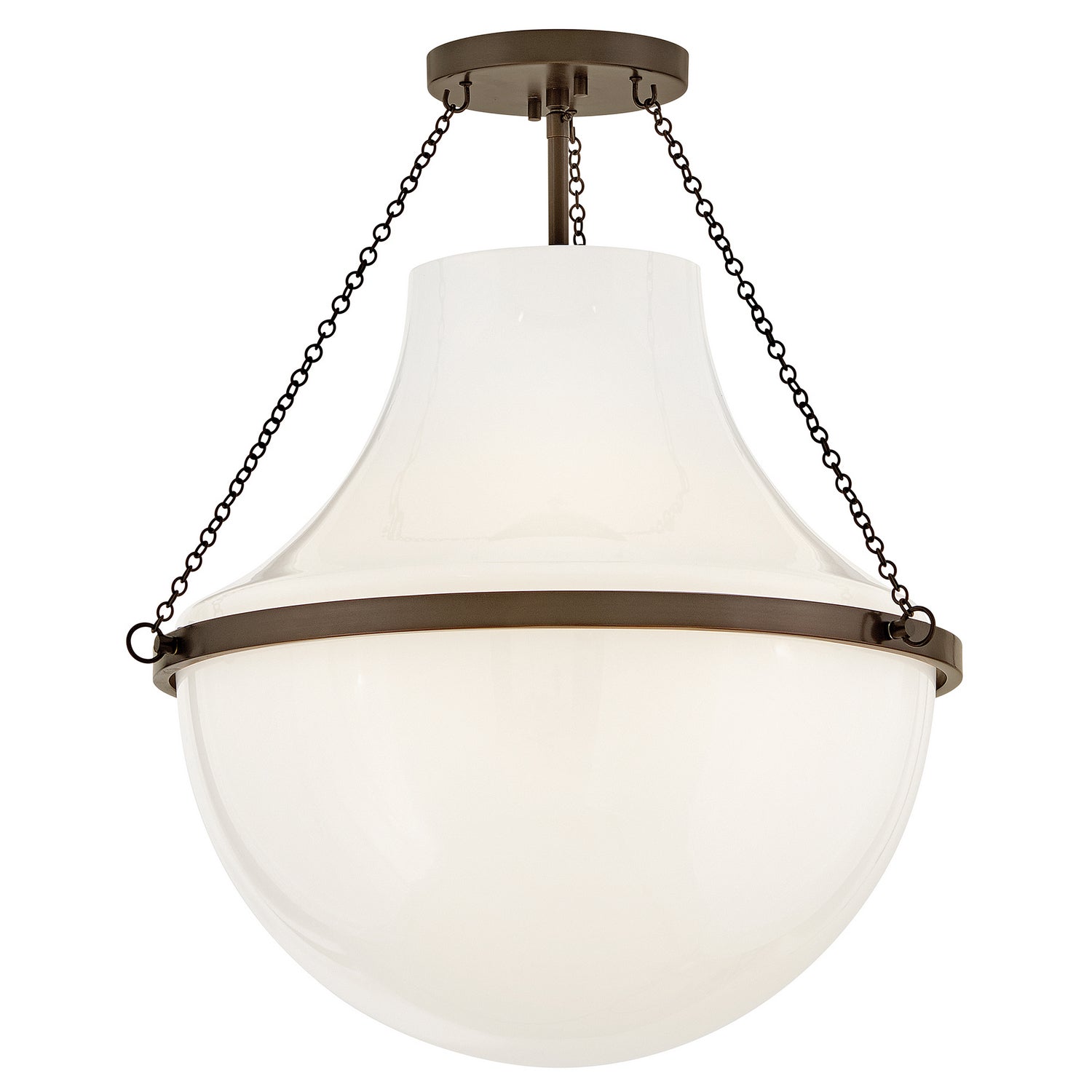 Hinkley Canada - 46893HZ - LED Semi-Flush Mount - Collins - Heritage Bronze