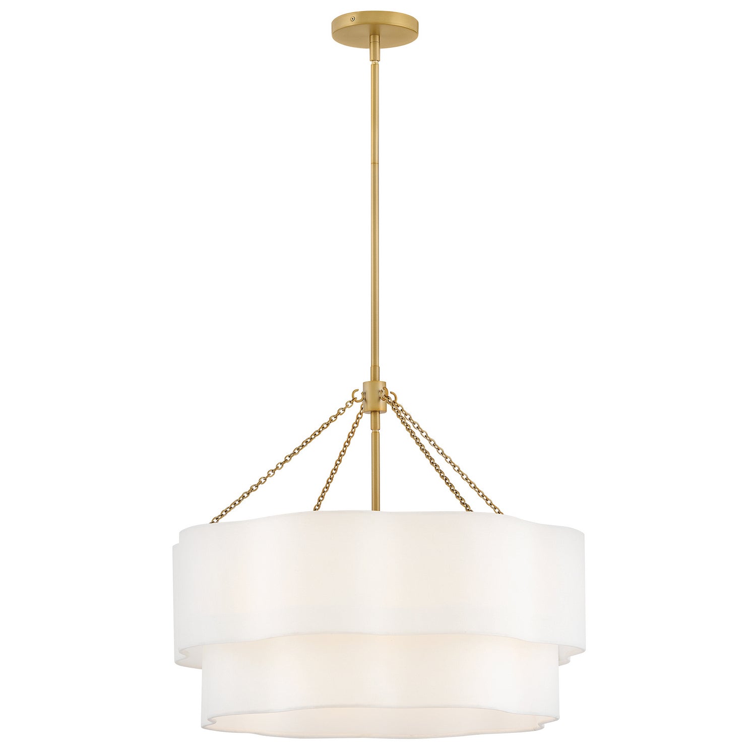 Hinkley Canada - 47734LCB - LED Chandelier - Gwen - Lacquered Brass