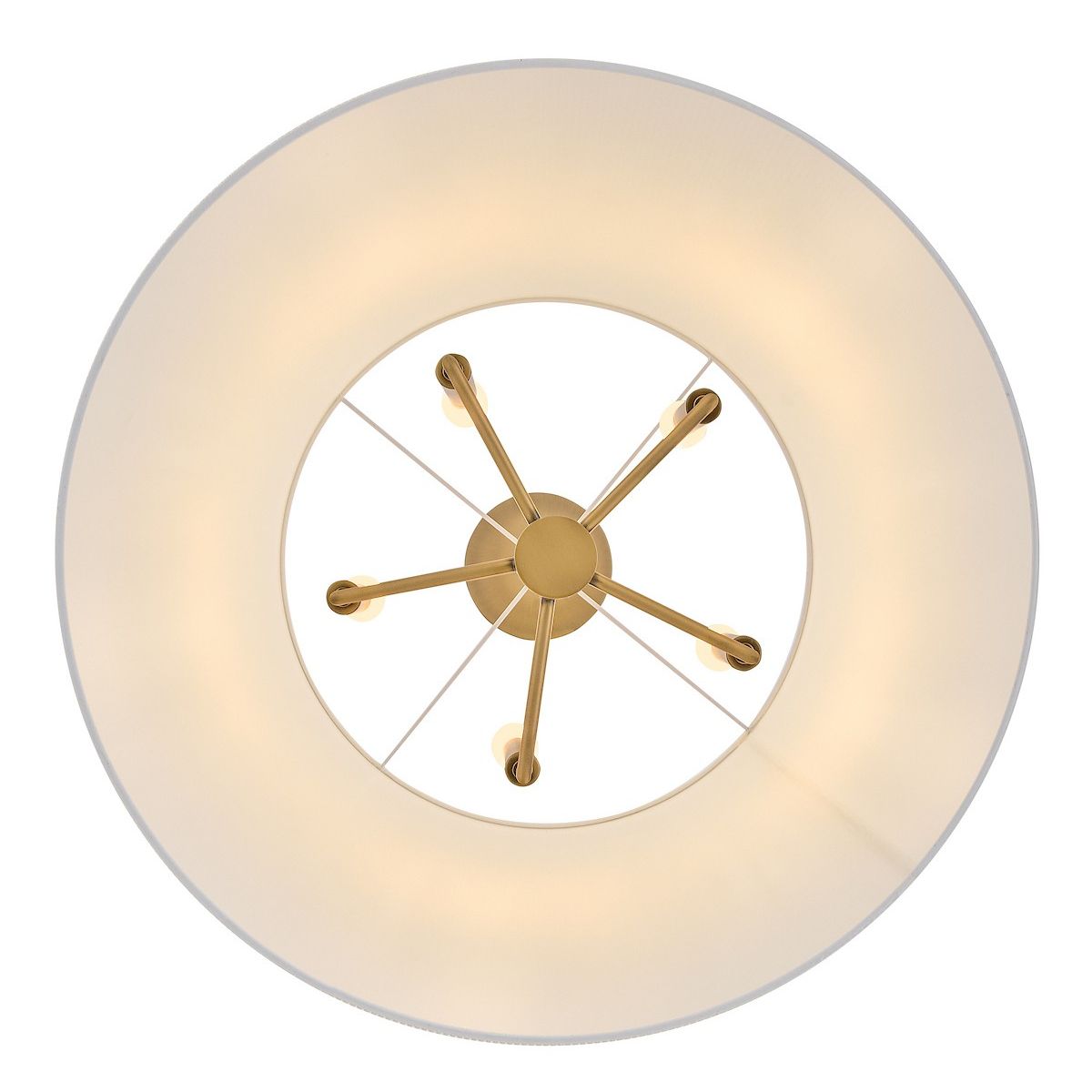 Hinkley Canada - 48534HB - LED Chandelier - Clive - Heritage Brass