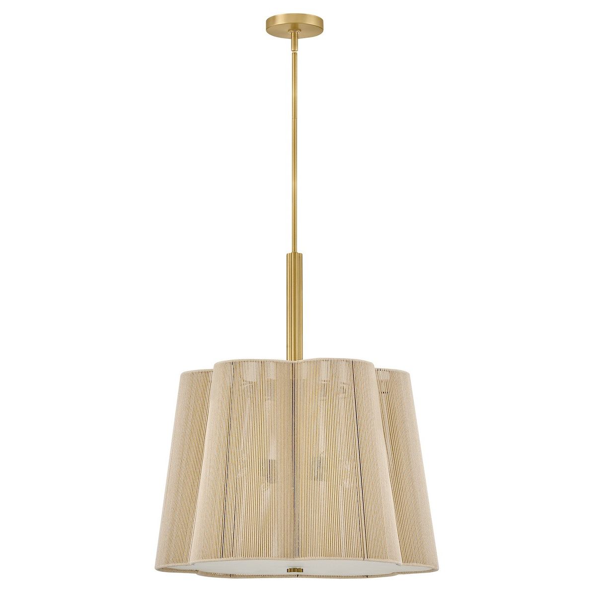 Hinkley Canada - 48586LCB - LED Chandelier - Sasha - Lacquered Brass