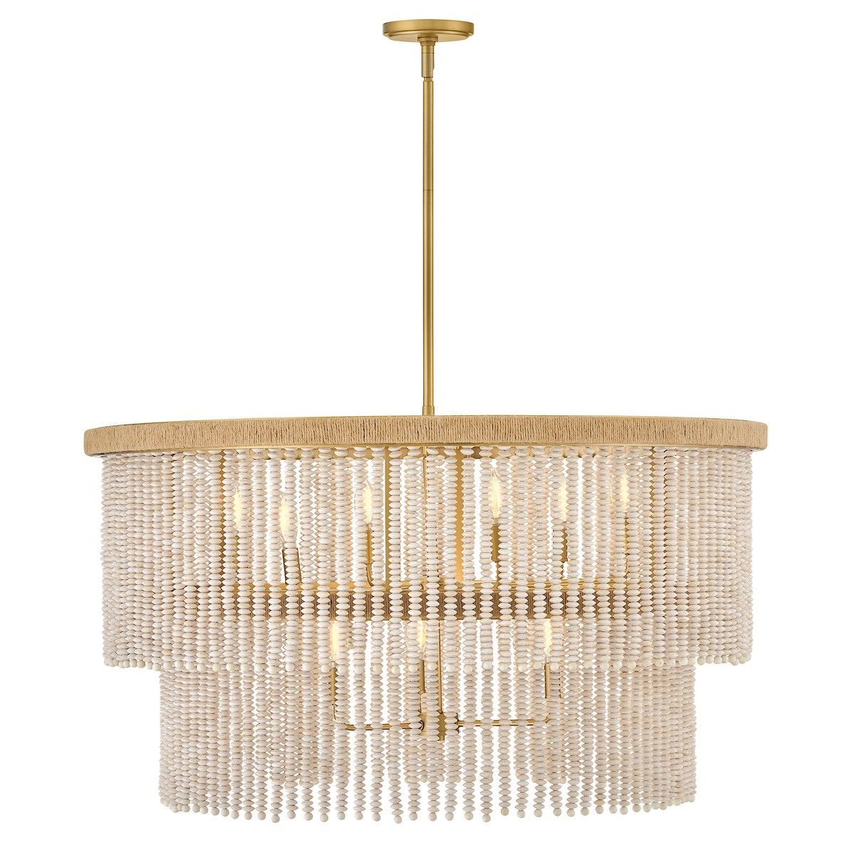 Hinkley Canada - 48606LCB - LED Chandelier - Indra - Lacquered Brass