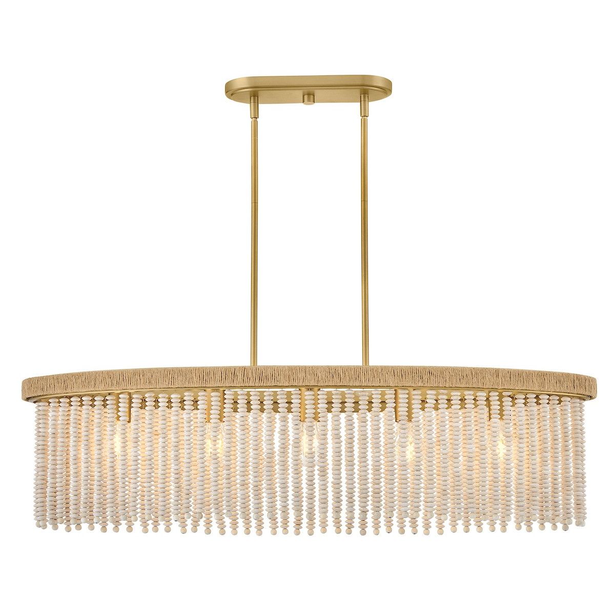 Hinkley Canada - 48605LCB - LED Linear Pendant - Indra - Lacquered Brass
