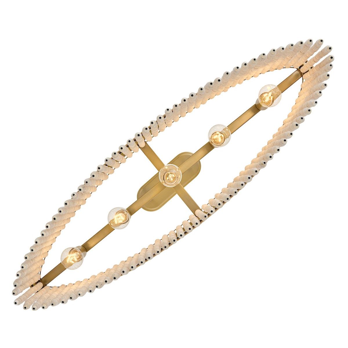 Hinkley Canada - 48605LCB - LED Linear Pendant - Indra - Lacquered Brass