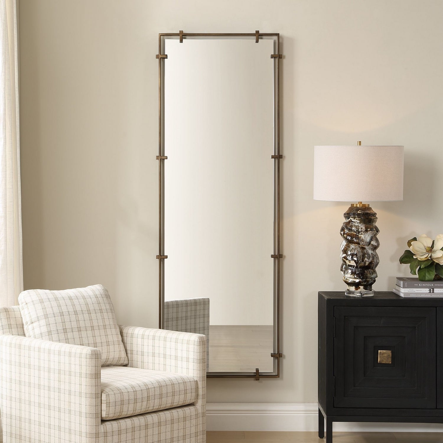 Uttermost - 08289 - Mirror - Hann - Dark Bronze