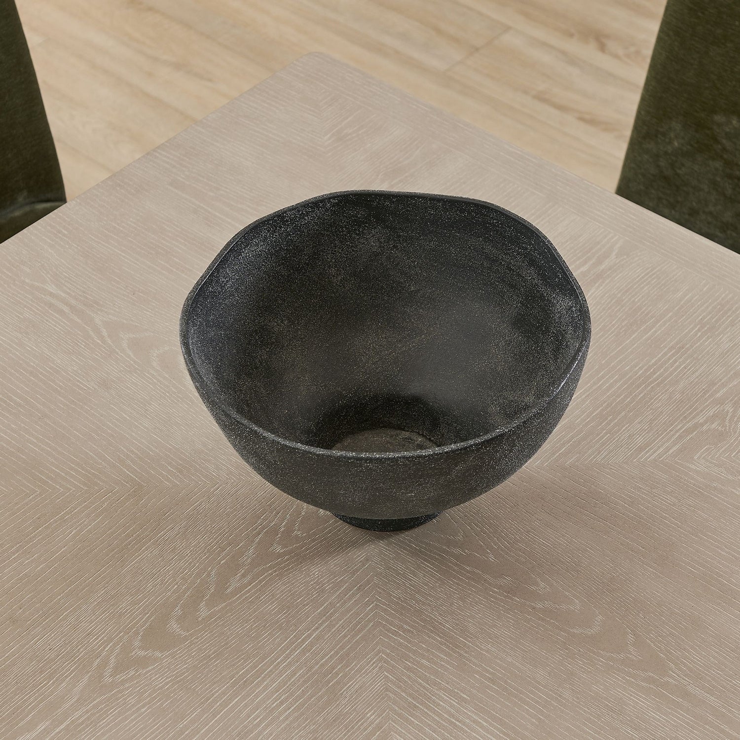 Uttermost - 18323 - Bowl - Komorebi - Matte Black