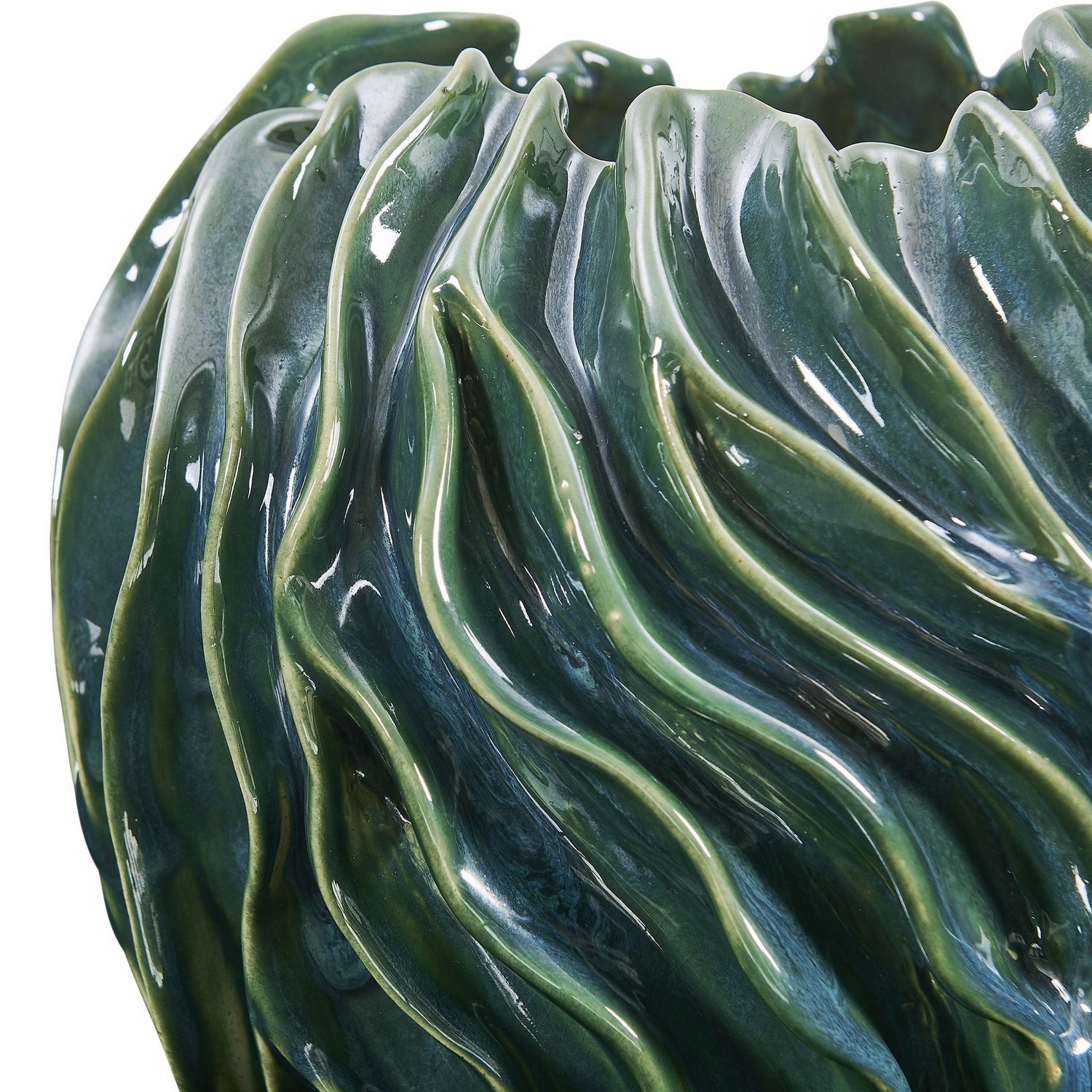 Uttermost - 18325 - Vases Set/2 - Veridian Ridge - Green And Blue