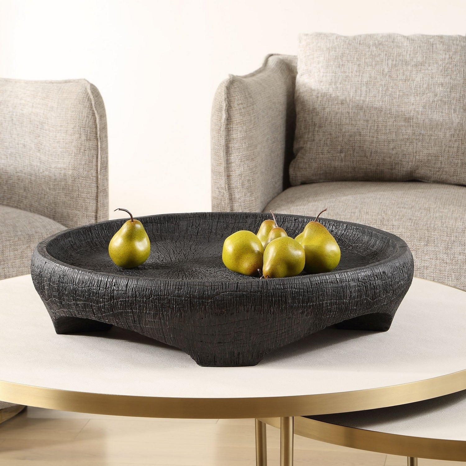 Uttermost - 18326 - Bowl - Resonance - Black
