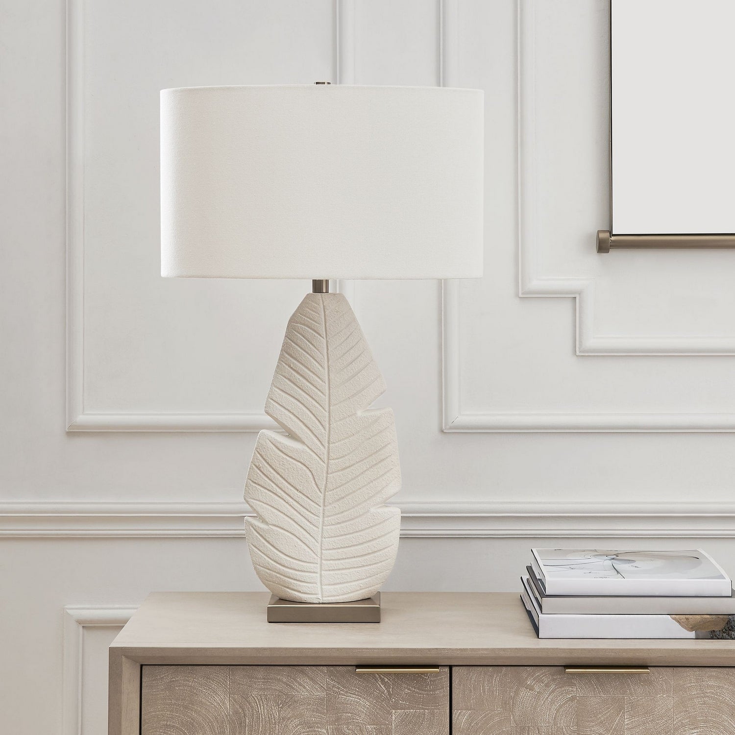 Uttermost - 30557 - One Light Table Lamp - Palm Leaf - Brass