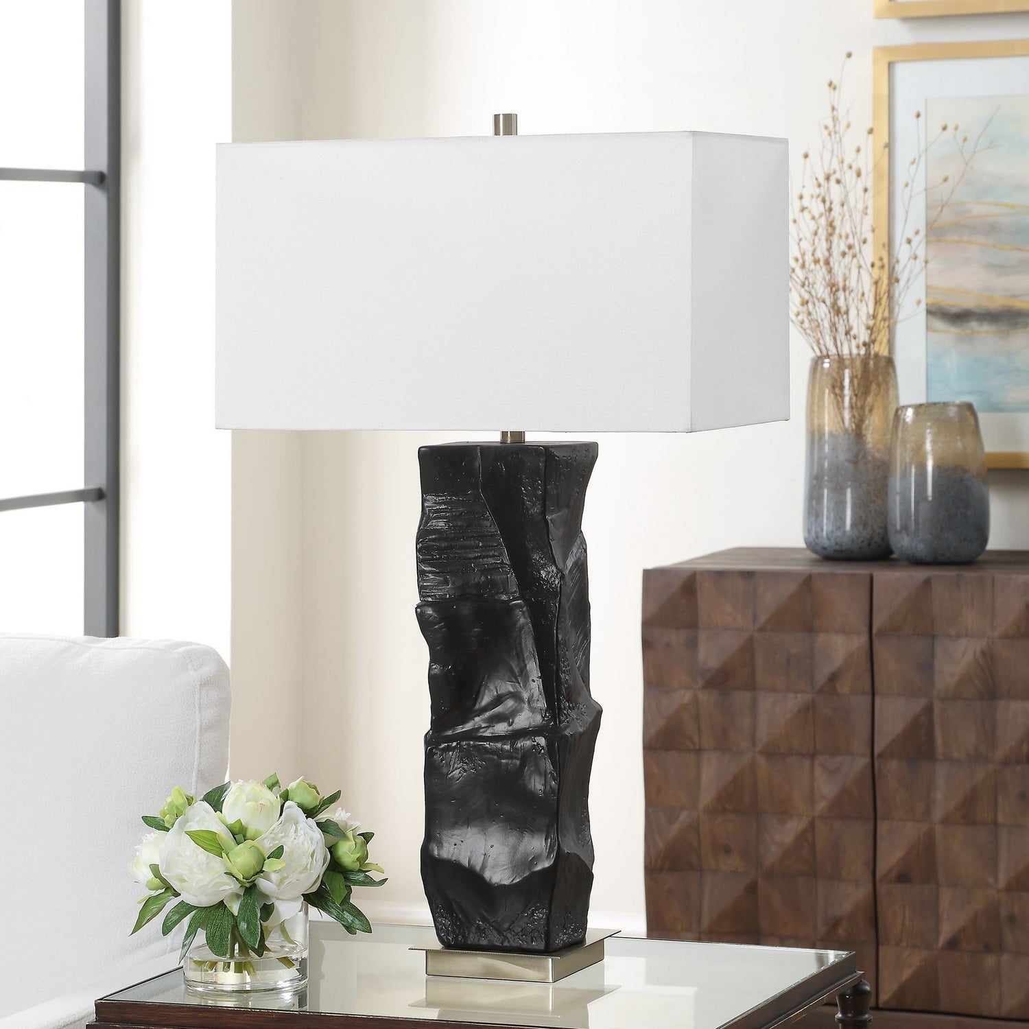 Uttermost - 30583-1 - One Light Table Lamp - Altaria - Brass