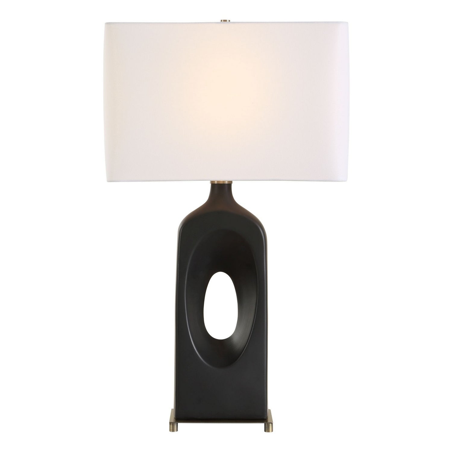 Uttermost - 30586-1 - One Light Table Lamp - Void - Brass