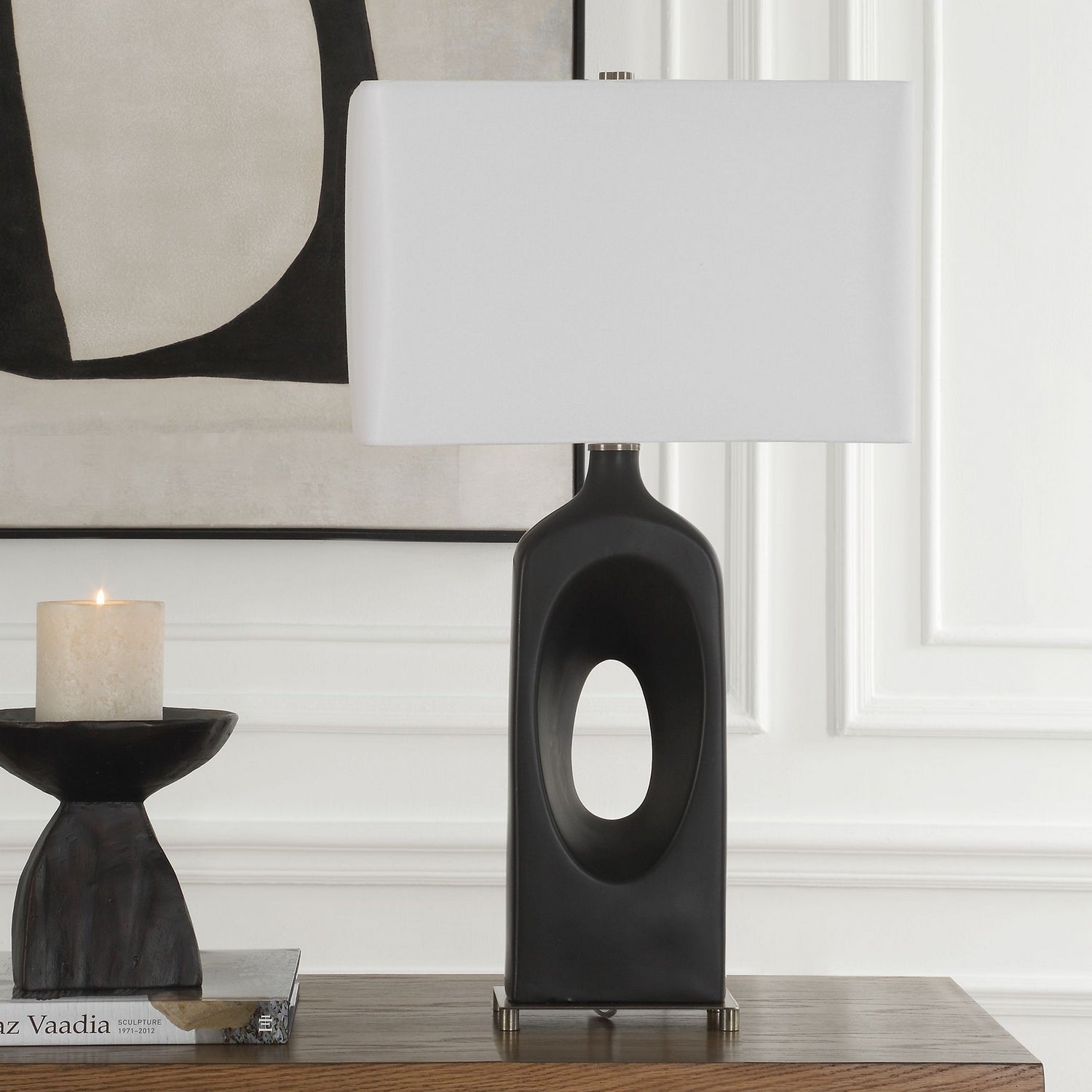 Uttermost - 30586-1 - One Light Table Lamp - Void - Brass