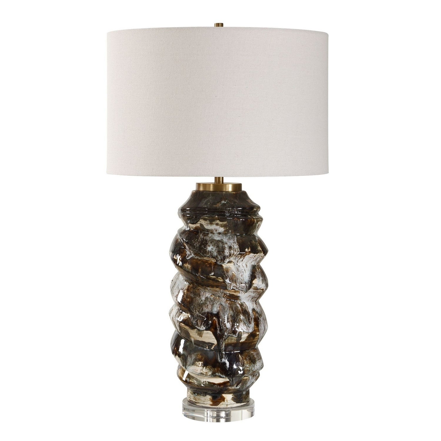 Uttermost - 30649 - One Light Table Lamp - Cuoco - Antique Brass