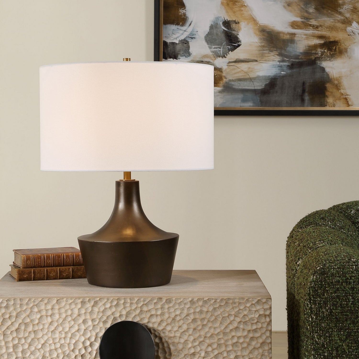 Uttermost - 30651 - One Light Table Lamp - Paseo - Warm Bronze